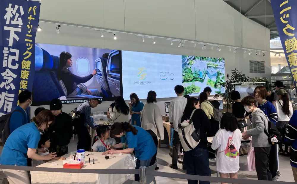 グラングリーン大阪のMIDORIフェスの様子3