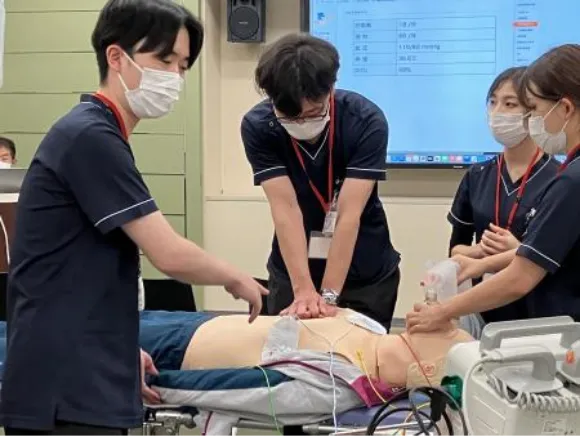 CVC挿入手技に関する実践トレーニングを開催しました！