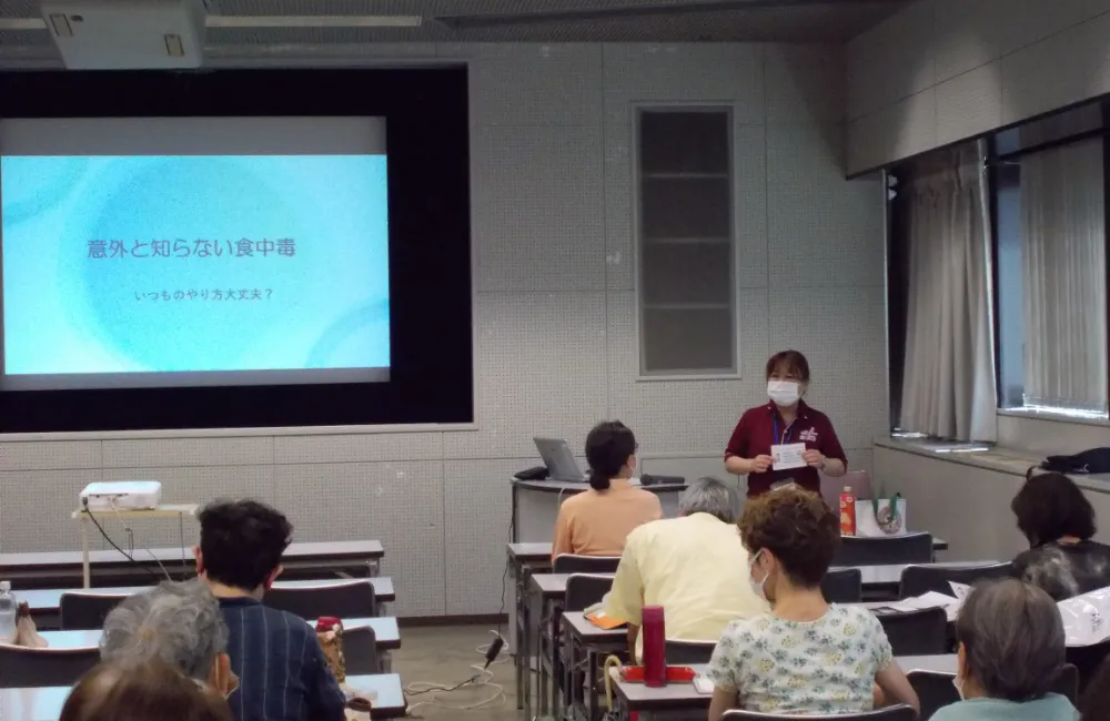 健康講座の様子1