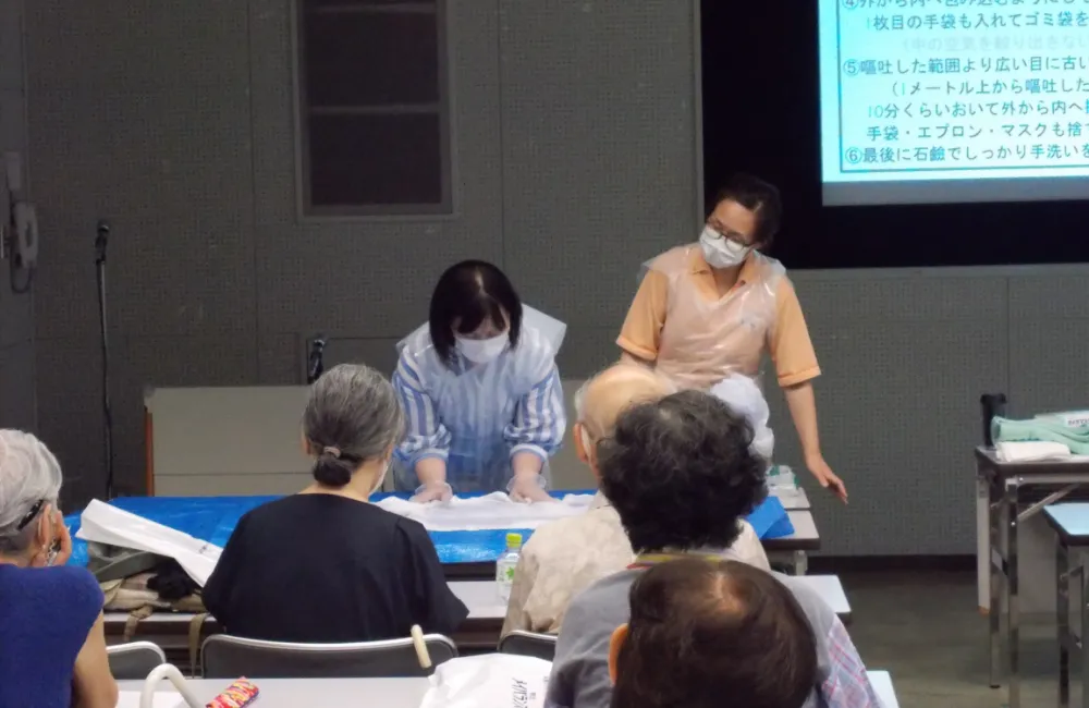 健康講座の様子2