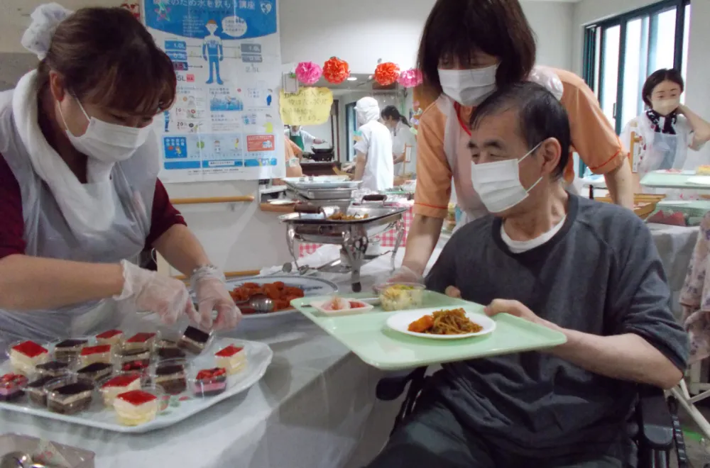 バイキングの様子2