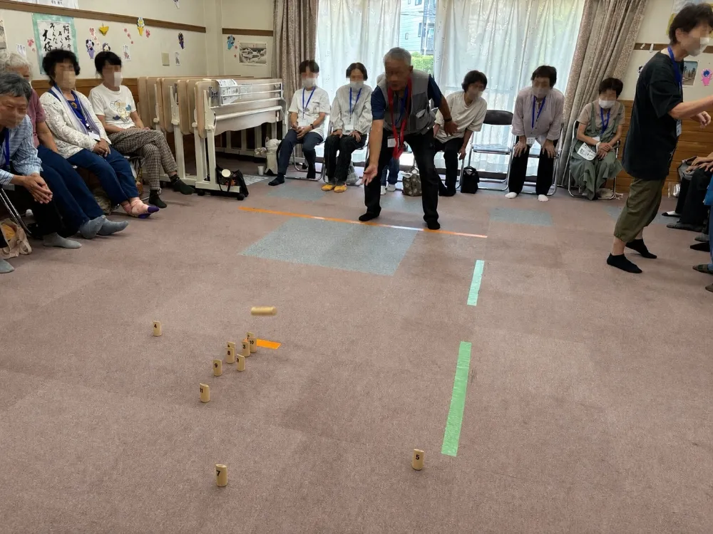 八島町会健康講座の様子